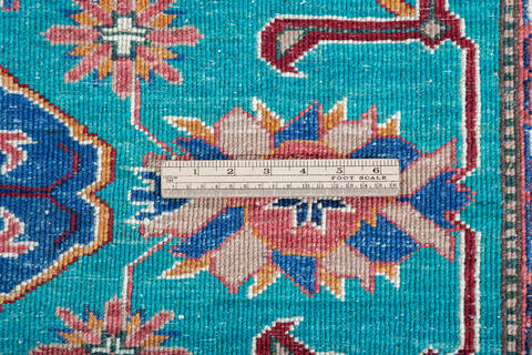 Kazak Blue Hand Knotted 83 X 106 Area Rug 700-147666 Image 7