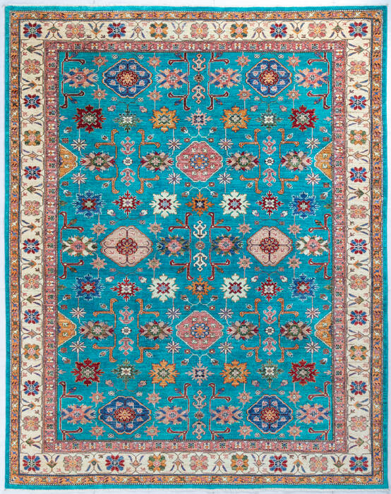 Kazak Blue Hand Knotted 83 X 106 Area Rug 700-147666 Image 0