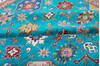 Kazak Blue Hand Knotted 83 X 106 Area Rug 700-147666 Thumb 6