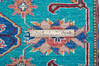 Kazak Blue Hand Knotted 83 X 106 Area Rug 700-147666 Thumb 7