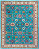 Kazak Blue Hand Knotted 83 X 106 Area Rug 700-147666 Thumb 0