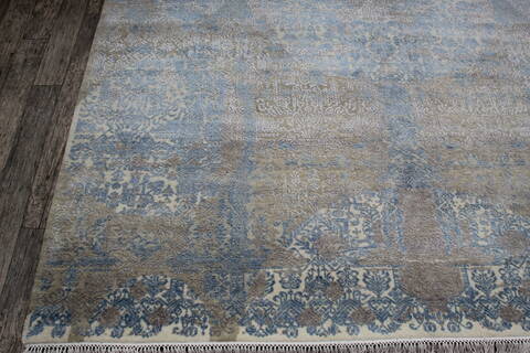 Jaipur White Hand Knotted 710 X 102 Area Rug 124-147667 Image 2