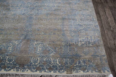 Jaipur White Hand Knotted 710 X 102 Area Rug 124-147667 Image 3