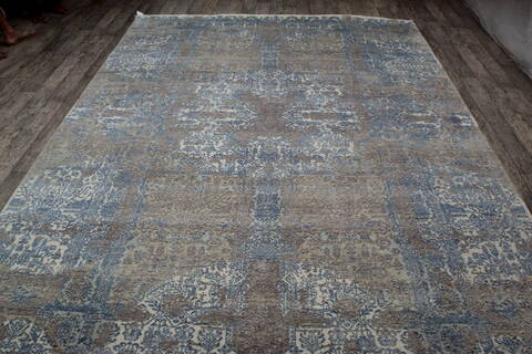 Jaipur White Hand Knotted 710 X 102 Area Rug 124-147667 Image 7