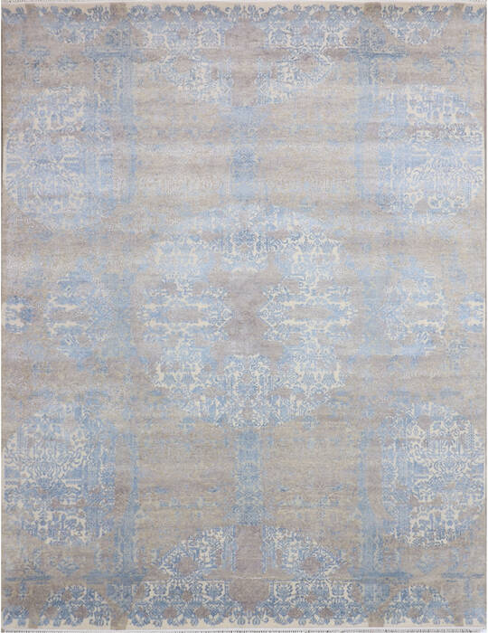 Jaipur White Hand Knotted 710 X 102 Area Rug 124-147667 Image 0