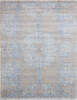 Jaipur White Hand Knotted 710 X 102  Area Rug 124-147667 Thumb 0