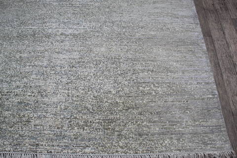 Jaipur White Hand Knotted 80 X 102 Area Rug 124-147669 Image 3