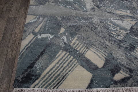 Jaipur White Hand Knotted 80 X 100 Area Rug 124-147670 Image 2