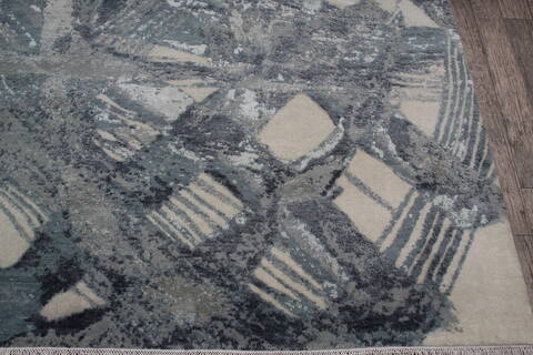 Jaipur White Hand Knotted 80 X 100 Area Rug 124-147670 Image 3