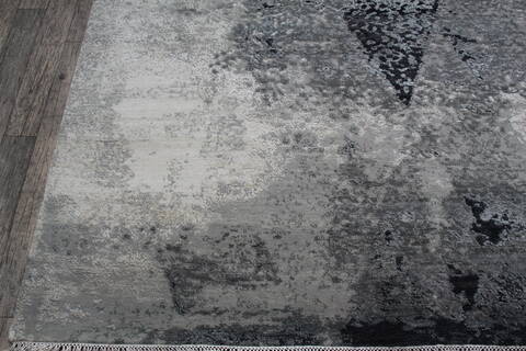 Jaipur White Hand Knotted 711 X 102 Area Rug 124-147671 Image 2