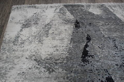 Jaipur White Hand Knotted 711 X 102 Area Rug 124-147671 Image 5