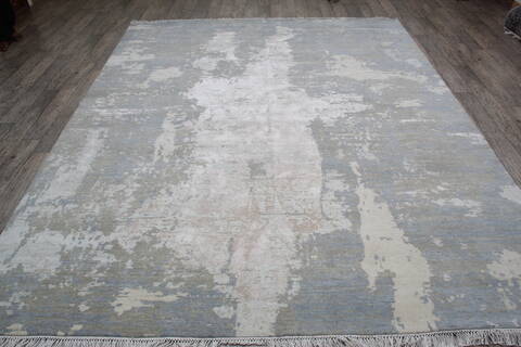 Jaipur Grey Hand Knotted 80 X 100 Area Rug 124-147674 Image 1