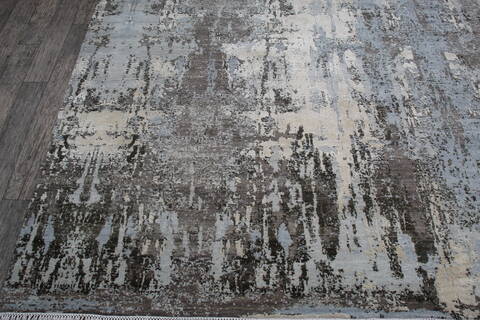 Jaipur Grey Hand Knotted 90 X 120 Area Rug 124-147676 Image 2