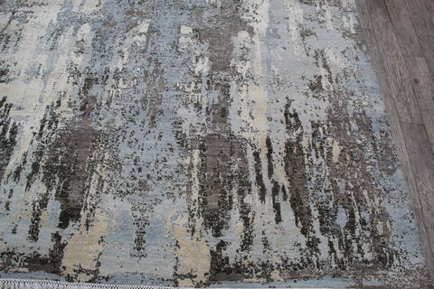 Jaipur Grey Hand Knotted 90 X 120 Area Rug 124-147676 Image 3
