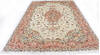 Tabriz Beige Hand Knotted 68 X 98  Area Rug 125-147679 Thumb 5