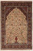 Tabriz Beige Hand Knotted 510 X 810  Area Rug 125-147680 Thumb 0
