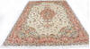 Tabriz Beige Hand Knotted 68 X 98 Area Rug 254-147682 Thumb 6