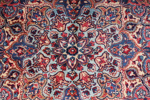 Semnan Blue Hand Knotted 84 X 117 Area Rug 254-147684 Image 2