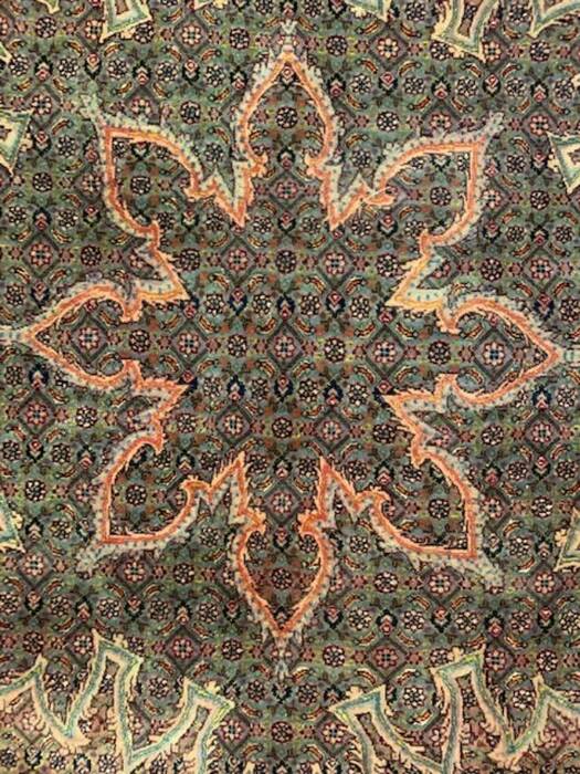 Mahi Red Hand Knotted 130 X 158 Area Rug 254-147692 Image 3