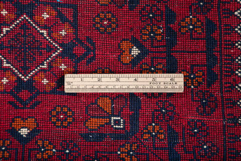 Khan Mohammadi Red Hand Knotted 59 X 86 Area Rug 700-147695 Image 6