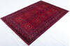 Khan Mohammadi Red Hand Knotted 59 X 86  Area Rug 700-147695 Thumb 2
