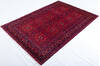 Khan Mohammadi Red Hand Knotted 59 X 86 Area Rug 700-147695 Thumb 2