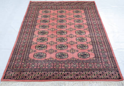 Bokhara Red Hand Knotted 42 X 510 Area Rug 700-147697 Image 1
