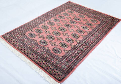 Bokhara Red Hand Knotted 42 X 510 Area Rug 700-147697 Image 2