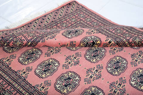 Bokhara Red Hand Knotted 42 X 510 Area Rug 700-147697 Image 5
