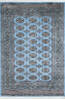 Bokhara Blue Hand Knotted 48 X 68 Area Rug 700-147698 Thumb 0