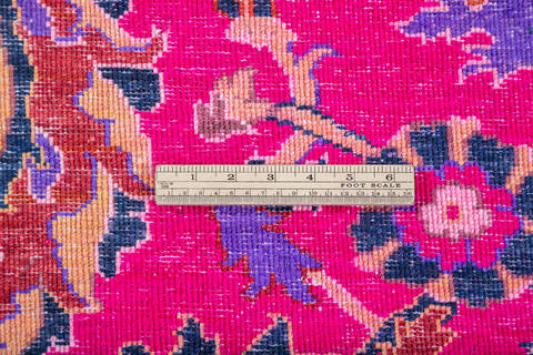 Chobi Red Hand Knotted 82 X 100 Area Rug 700-147699 Image 7