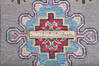 Kazak Grey Runner Hand Knotted 28 X 168 Area Rug 700-147703 Thumb 6