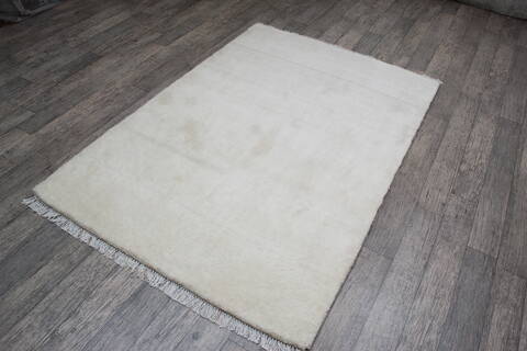 Jaipur White Hand Knotted 40 X 62 Area Rug 905-147705 Image 3