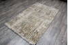 Jaipur Beige Hand Knotted 40 X 60  Area Rug 905-147706 Thumb 3