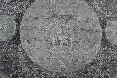 Jaipur Grey Hand Knotted 50 X 70 Area Rug 905-147708 Image 5