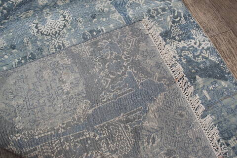 Jaipur Blue Hand Knotted 40 X 60 Area Rug 905-147709 Image 8