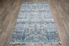 Jaipur Blue Hand Knotted 40 X 60  Area Rug 905-147709 Thumb 1