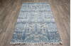 Jaipur Blue Hand Knotted 40 X 60 Area Rug 905-147709 Thumb 1