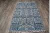 Jaipur Blue Hand Knotted 40 X 60 Area Rug 905-147709 Thumb 7