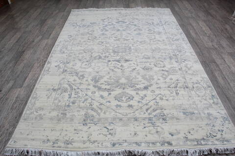 Jaipur White Hand Knotted 60 X 90 Area Rug 905-147711 Image 1