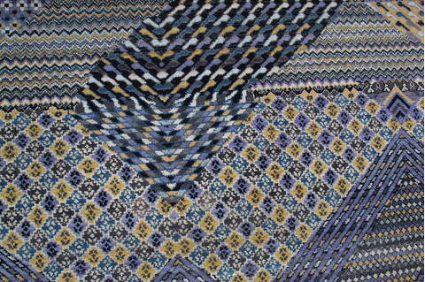 Jaipur Blue Hand Knotted 711 X 910 Area Rug 905-147712 Image 5
