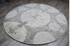 Jaipur White Round Hand Knotted 80 X 80  Area Rug 905-147713 Thumb 3