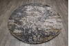 Jaipur Grey Round Hand Knotted 60 X 60 Area Rug 905-147714 Thumb 1