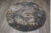Jaipur Grey Round Hand Knotted 60 X 60 Area Rug 905-147714 Thumb 4