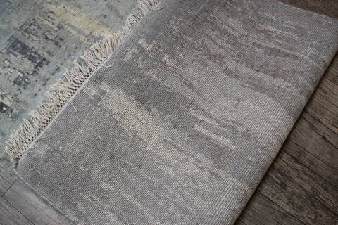 Jaipur Grey Runner Hand Knotted 26 X 161 Area Rug 905-147716 Image 7