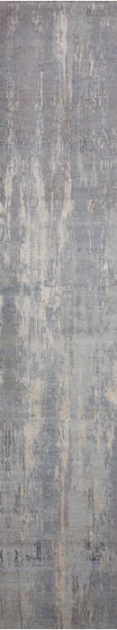 Jaipur Grey Runner Hand Knotted 26 X 161 Area Rug 905-147716 Image 0