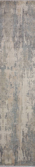 Jaipur White Runner Hand Knotted 26 X 120 Area Rug 905-147717 Image 0