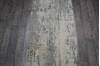 Jaipur White Runner Hand Knotted 26 X 120 Area Rug 905-147717 Thumb 3