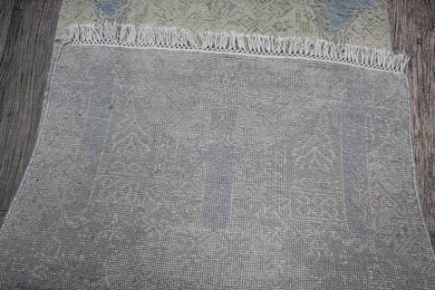 Jaipur White Runner Hand Knotted 26 X 180 Area Rug 905-147719 Image 7