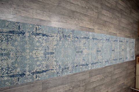 Jaipur Blue Runner Hand Knotted 25 X 162 Area Rug 905-147720 Image 6